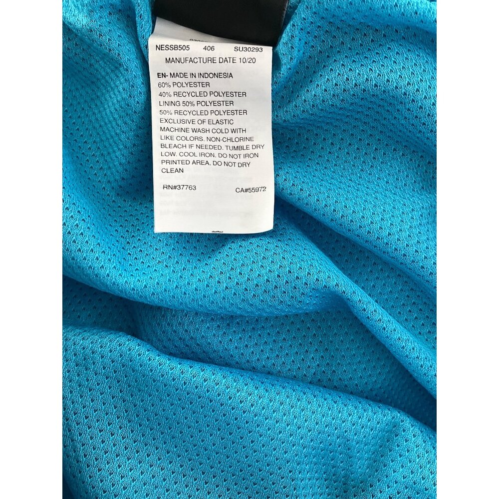 Nike Cloud Dye Packable 9" Volley Shorts Blue size Large NEW - Picture 6 of 8